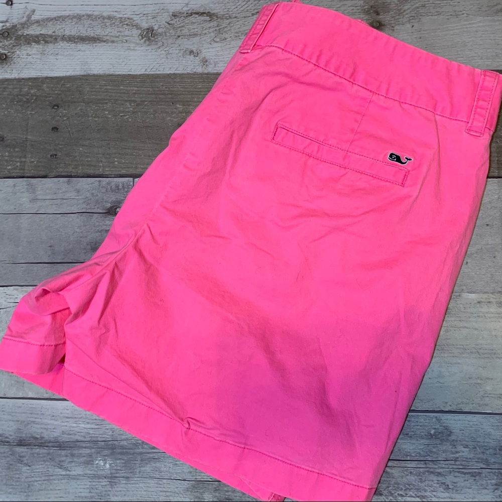 Vineyard Vines Neon Pink Shorts